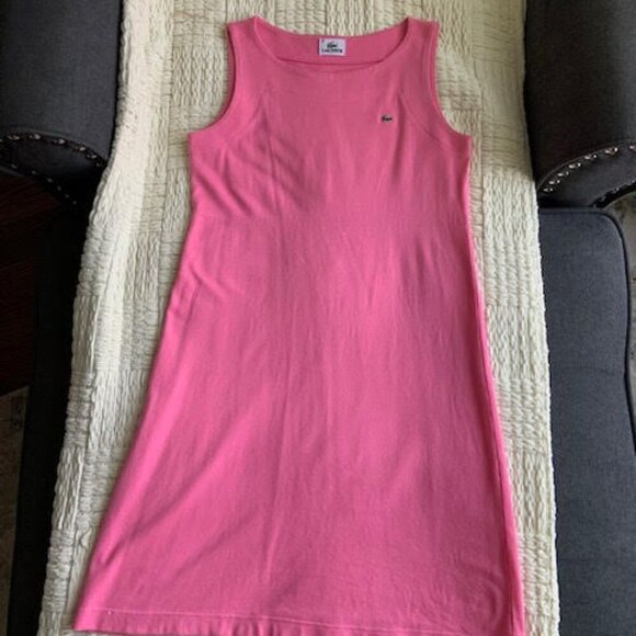 Lacoste   sleeveless pink dress by Lacoste     Size 36 (small) - Picture 5 of 9